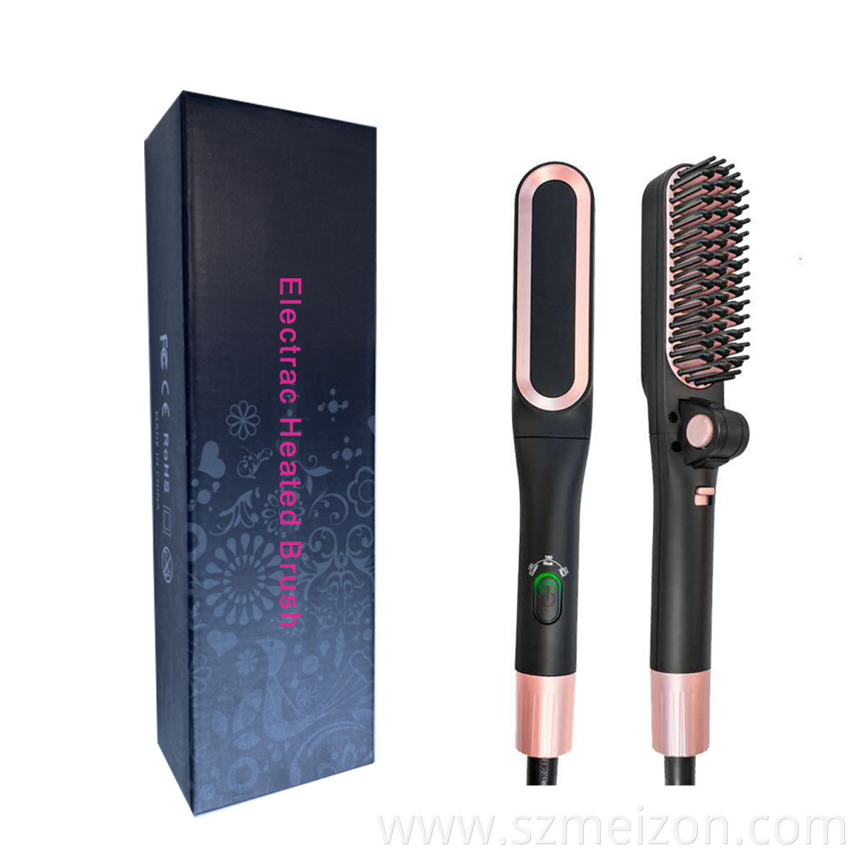 krea hair straightener brush